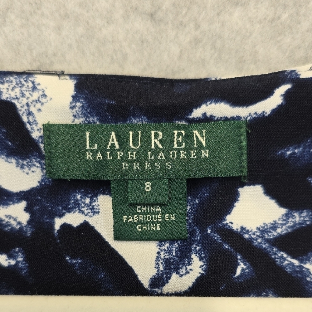 Ralph Lauren Navy and White Dress - Picture 5 of 11